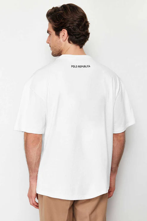 Polo Republica Men's Underground People Loose Fit Tee Shirt