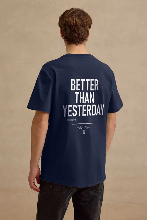 Polo Republica Men's Better Than Yesterday Loose Fit Tee Shirt